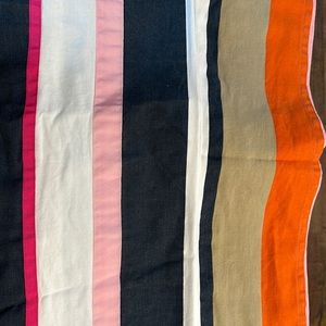 Kate Spade Candy Striped Shower Curtain 72x72